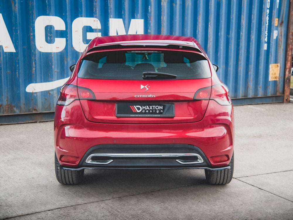 Central Rear Splitter compatible with Citroen DS4 (2011-2015)