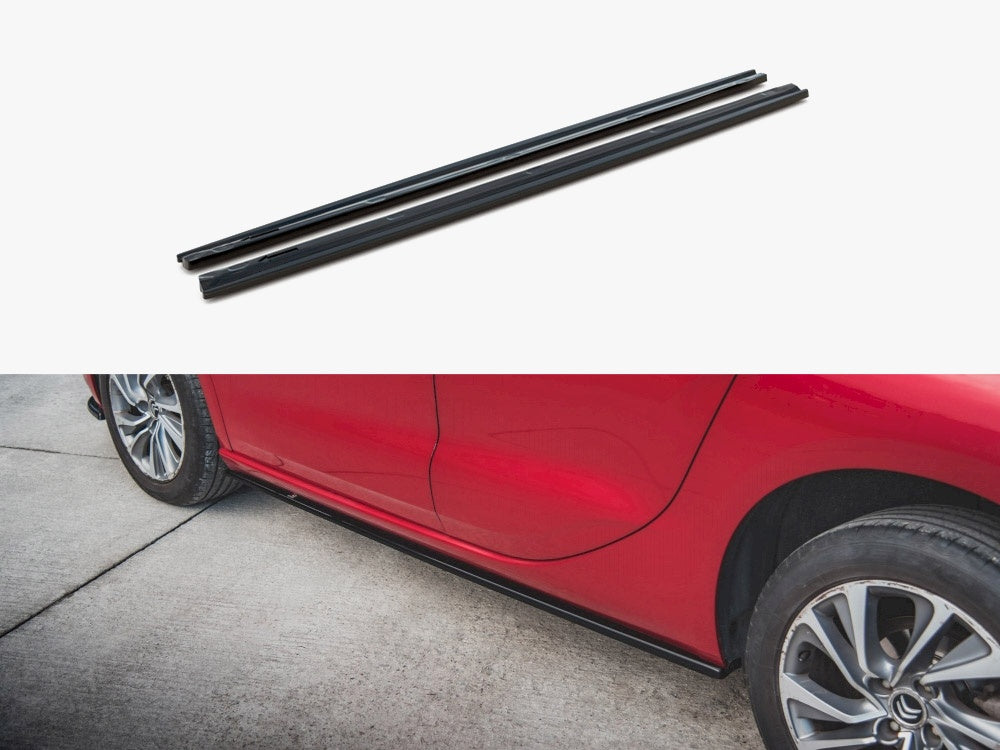 Side Skirts Diffusers compatible with Citroen DS4 (2011-2015)