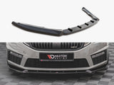 Front Splitter V.2 compatible with Skoda Octavia RS Mk3 Facelift