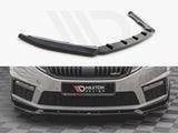 Front Splitter V.2 Skoda Octavia RS MK3 Facelift (2016-2019)