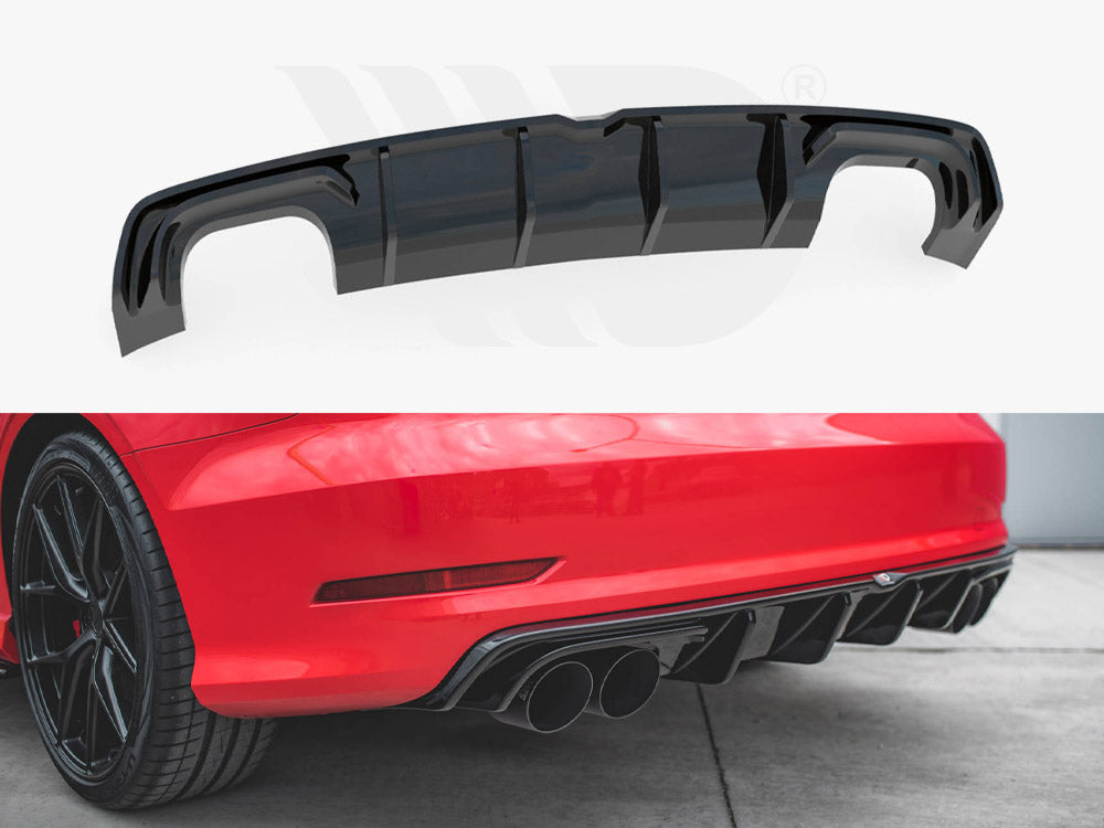 Rear Valance Audi S3 Sedan 8V (2013-2016)