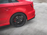 Rear Side Splitters Audi S3 Sedan 8V (2013-2016)