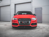 Front Splitter V.1 Audi S3 / A3 S-line 8V Sedan / Cabrio (2013-2016)