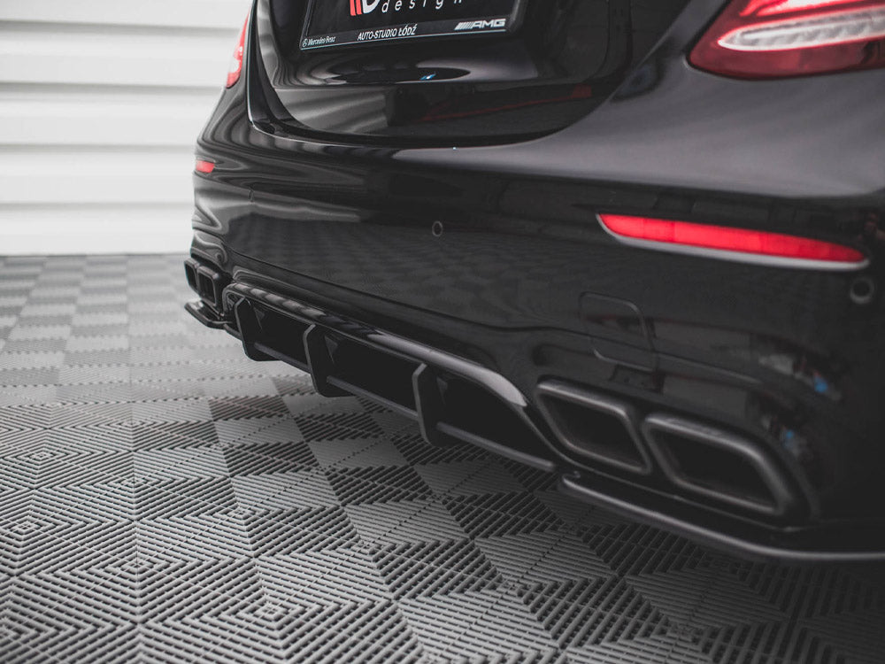 Street PRO Rear Diffuser compatible with Mercedes E63 AMG Estate / Sedan S213 / W213 (2017-2021)