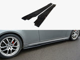 Side Skirts Splitters compatible with INFINITI G35 Coupe (2003-2007) - Carbon Look