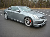 Side Skirts Splitters compatible with INFINITI G35 Coupe (2003-2007) - Carbon Look