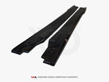 Side Skirts Splitters compatible with INFINITI G35 Coupe (2003-2007)