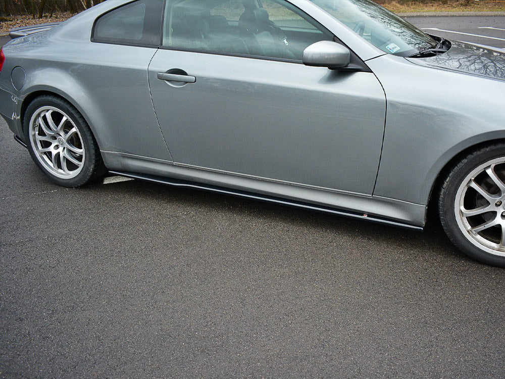 Side Skirts Splitters compatible with INFINITI G35 Coupe (2003-2007)