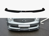 Front Splitter V.1 compatible with INFINITI G35 Coupe (2003-2007) - Textured