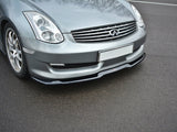 Front Splitter V.1 compatible with INFINITI G35 Coupe (2003-2007) - Textured