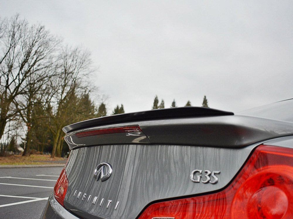Spoiler CAP compatible with INFINITI G35 Coupe (2003-2007) - Carbon Look