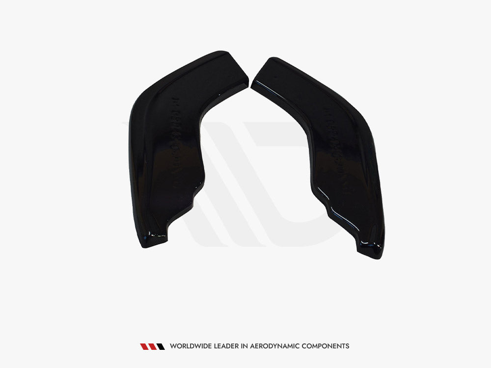 Rear Side Splitters compatible with INFINITI G35 Coupe (2003-2007) - Carbon Look