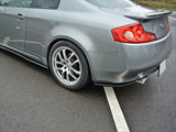 Rear Side Splitters compatible with INFINITI G35 Coupe (2003-2007)
