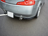 Rear Side Splitters compatible with INFINITI G35 Coupe (2003-2007)