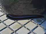 Rear Side Splitters compatible with INFINITI G37 Sedan - Carbon Look