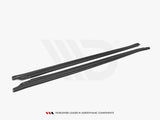 Side Skirts Diffusers compatible with INFINITI G37 Sedan