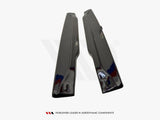 Side Skirts Diffusers compatible with INFINITI QX70
