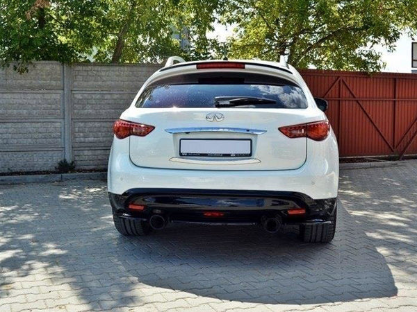 MAXTON DESIGN Central Rear Splitter Infiniti QX70