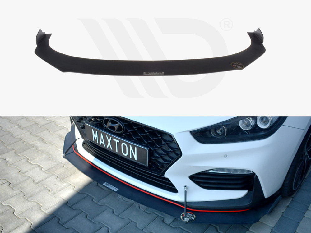 MAXTON DESIGN Front Racing Splitter Hyundai I30 MK3 N (2017-2020)