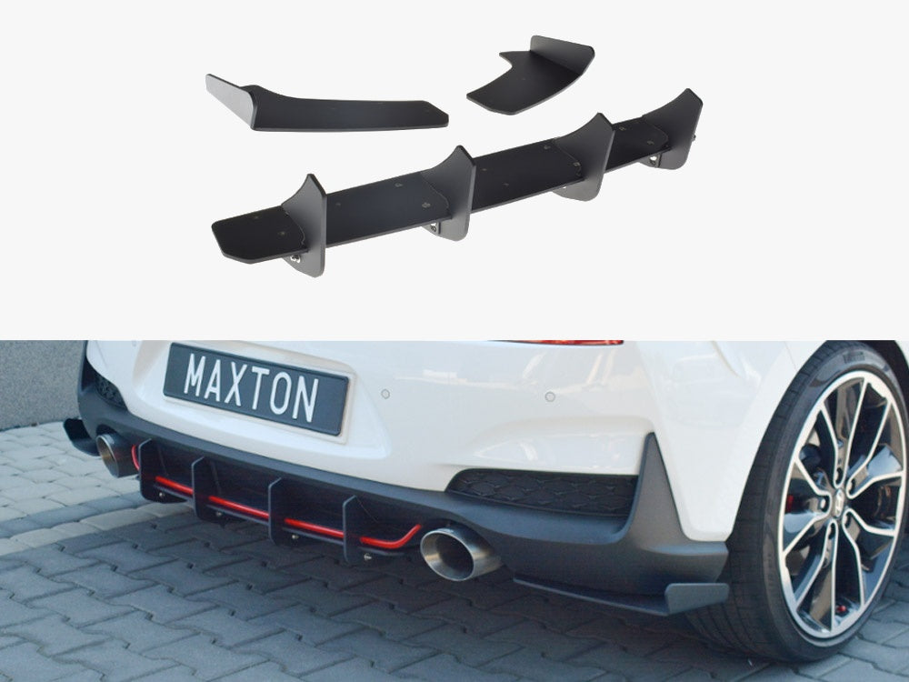 Rear Diffuser compatible with Hyundai i30 N Mk3