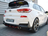 Rear Diffuser compatible with Hyundai i30 N Mk3