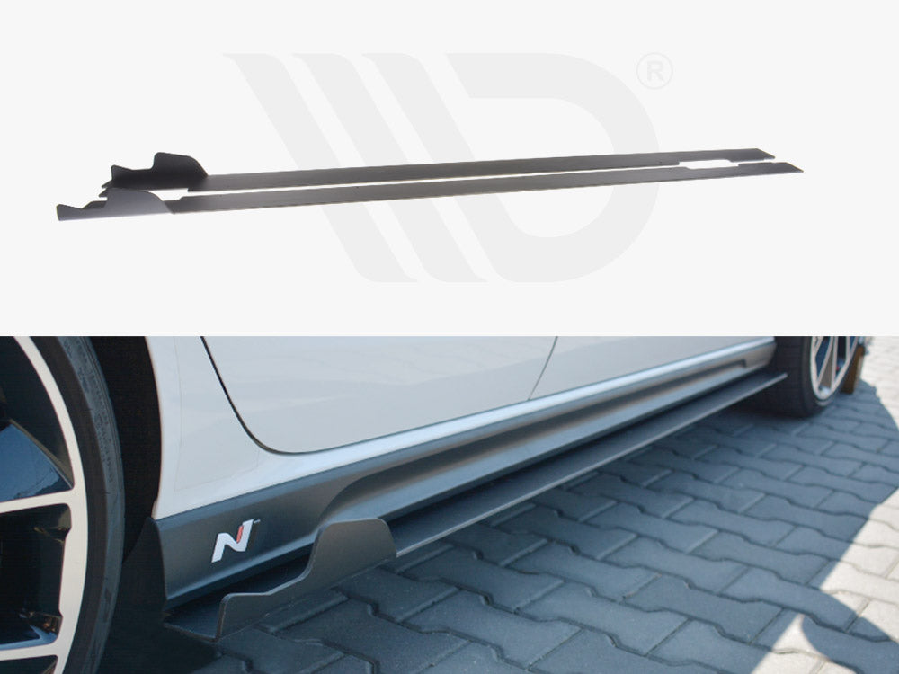 Racing Side Skirts Diffusers Hyundai I30 MK3 N (2017-2020)