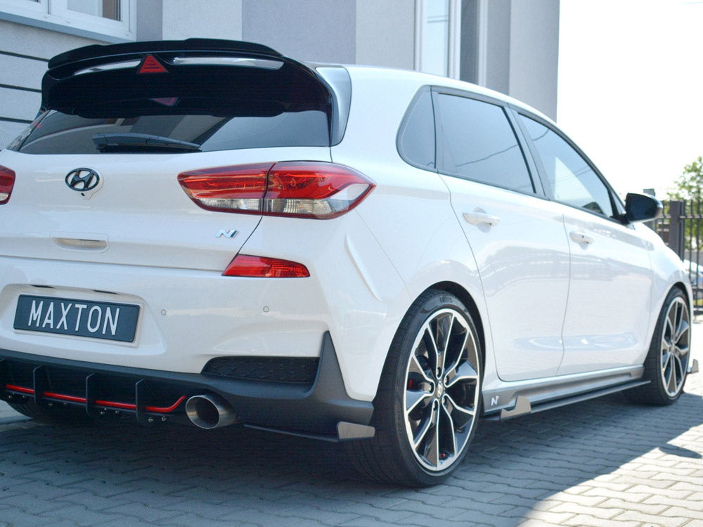 Racing Side Skirts Diffusers compatible with Hyundai i30 Mk3 N (2017-2020)