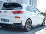 Racing Side Skirts Diffusers compatible with Hyundai i30 Mk3 N (2017-2020)