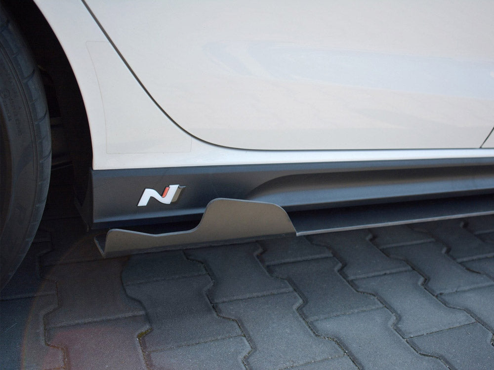 Racing Side Skirts Diffusers compatible with Hyundai i30 Mk3 N (2017-2020)