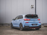 Rear Splitter (Vertical Bars) compatible with Hyundai i30 N Hatchback Mk3