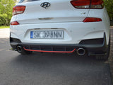 Rear Valance compatible with Hyundai i30 N Hatchback Mk3