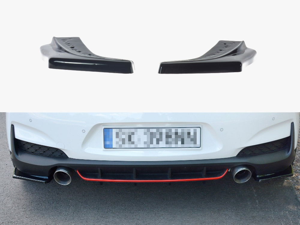 Rear Side Splitters compatible with Hyundai i30 Mk3 N (2017-2020)