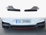 Rear Side Splitters compatible with Hyundai i30 Mk3 N (2017-2020)