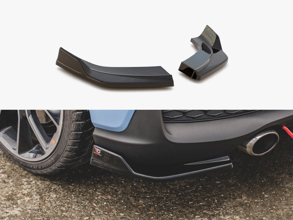 Rear Side Splitters V.3 compatible with Hyundai i30 N Mk3 Hatchback (2017-2020)