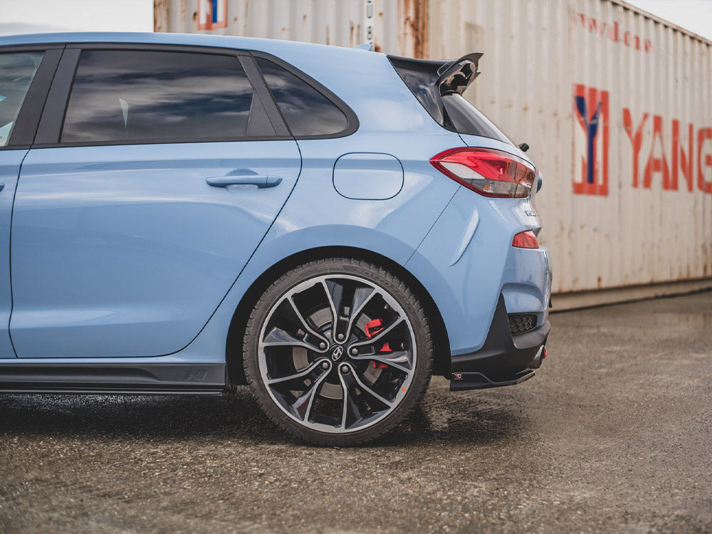 Rear Side Splitters V.3 compatible with Hyundai i30 N Mk3 Hatchback (2017-2020)