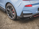 Rear Side Splitters V.3 compatible with Hyundai i30 N Mk3 Hatchback (2017-2020)