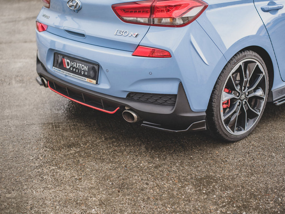 Rear Side Splitters V.3 compatible with Hyundai i30 N Mk3 Hatchback (2017-2020)