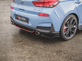 Rear Side Splitters V.3 compatible with Hyundai i30 N Mk3 Hatchback (2017-2020)