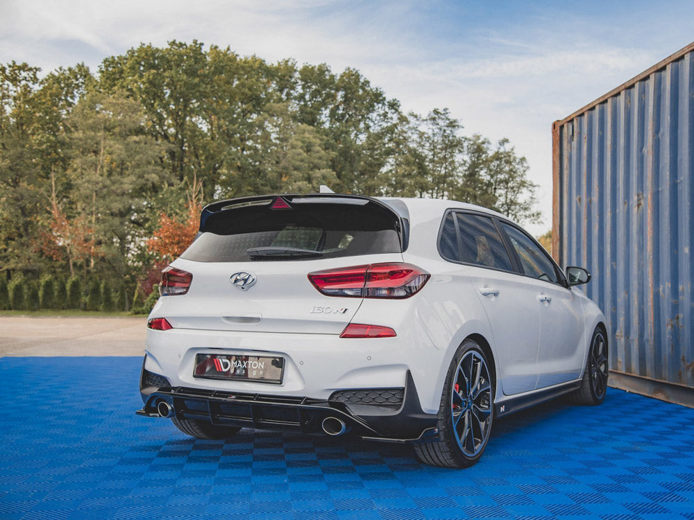 Rear Side Splitters V4 compatible with Hyundai i30 N Mk3 Hatchback (2017-2020)