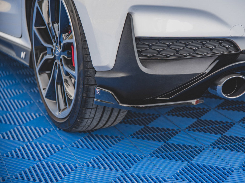 Rear Side Splitters V4 compatible with Hyundai i30 N Mk3 Hatchback (2017-2020)