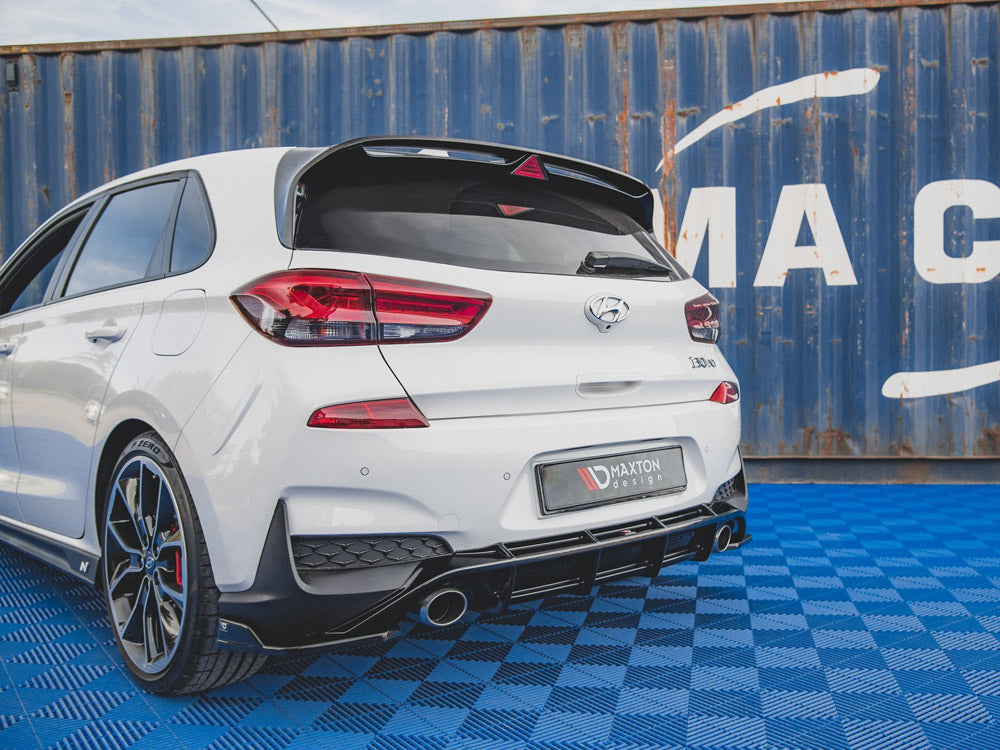 Rear Side Splitters V4 compatible with Hyundai i30 N Mk3 Hatchback (2017-2020)
