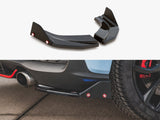 Rear Side Splitters V.6 + Flaps compatible with Hyundai i30 N Mk3 Hatchback