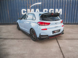 Rear Side Splitters V.6 + Flaps compatible with Hyundai i30 N Mk3 Hatchback