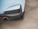 Rear Side Splitters V.6 + Flaps compatible with Hyundai i30 N Mk3 Hatchback