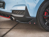 Rear Side Splitters V.6 + Flaps compatible with Hyundai i30 N Mk3 Hatchback