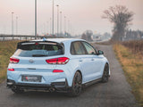 Side Skirts Diffusers V.5 + Flaps Hyundai I30 N Mk3 / Mk3 FL Hatchback / Fastback