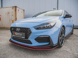 Maxton Racing Front Splitter Hyundai I30 N MK3 Hatchback/ Fastback (2017-2020)