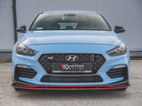 Maxton Racing Front Splitter Hyundai I30 N MK3 Hatchback/ Fastback (2017-2020)