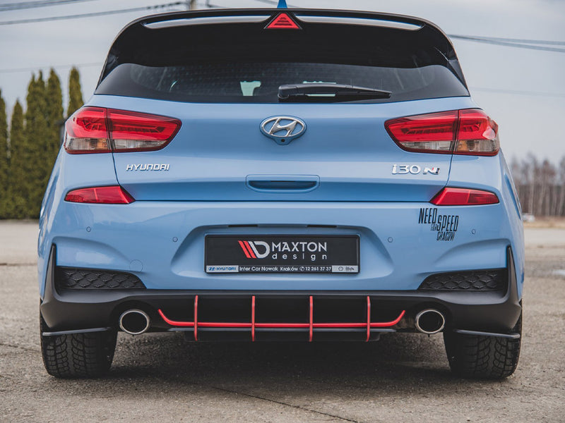Maxton Racing Rear Diffuser V2 Hyundai I30 N MK3 Hatchback (2017-2020)