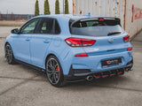 Street PRO Rear Diffuser V.2 compatible with Hyundai i30 N Mk3 Hatchback